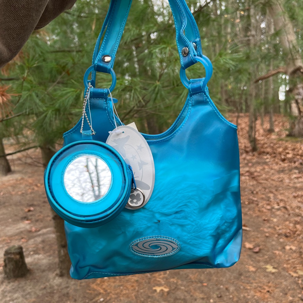 Y2k Kmart Blue Jelly Purse Nwt Colorful Kidcore Cyber